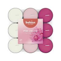 Bolsius Pink Orchid 4 Hour Tealights (Pack of 18) Extra Image 1 Preview